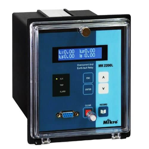 Relay bảo vệ kết hợp quá dòng và chạm đất Mikro MK2200L-240AD